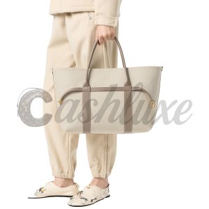 Alternative view of Loro Piana Ghiera Large Shopping Bag FAO7475