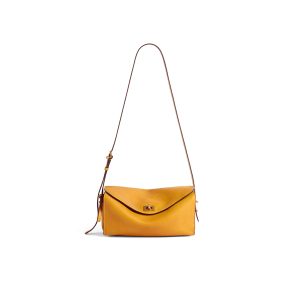 Balenciaga Women’s Le 7 Shoulder Bag Medium In Curry 868102