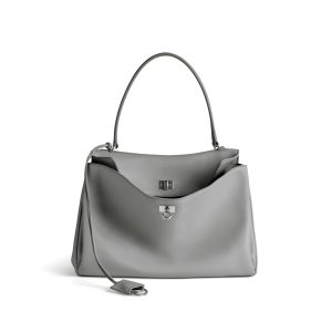 Balenciaga Women’s Rodeo Handbag Medium in Cloud Grey 789772