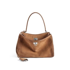 Balenciaga Women’s Rodeo Handbag Small in Camel 789779