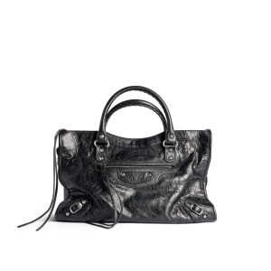Balenciaga Women’s Le City Bag Medium in Black 823058 #2