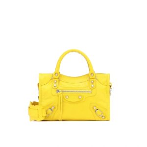 Balenciaga Women’s Le City Bag Small in Yellow 811442