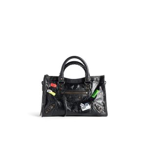 Balenciaga Women’s Le City Bag Small In Black 811442