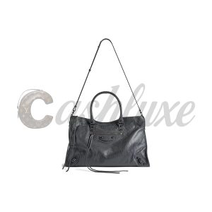 Alternative view of Balenciaga Le City Bag Large In Volcanic Ash 808388