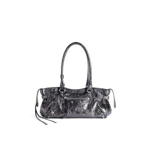 Balenciaga Women’s Le City Bag East-West In Steel Grey 845704