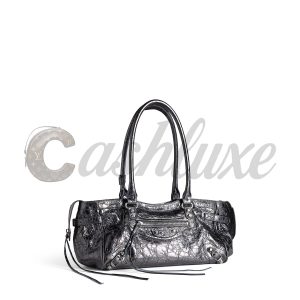 Alternative view of Balenciaga Women’s Le City Bag East-West In Steel Grey 845704