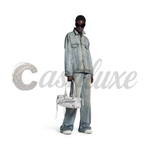 Alternative view of Balenciaga Women’s Le City Bag East-West In Light Grey 845704