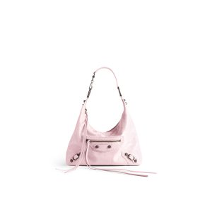 Balenciaga Women’s Le City Hobo Bag Small In Petal Pink 852569