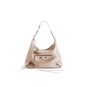 Balenciaga Women’s Le City Hobo Bag Medium In Sesame 852574