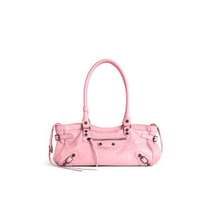 Balenciaga Women’s Le City Bag East-West In Vintage Pink 867667