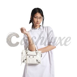 Alternative view of Balenciaga Women’s Le City Bag Mini In Optic White 806395