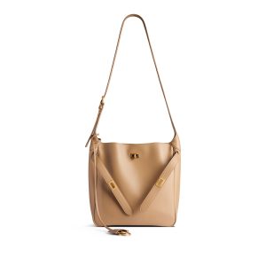 Balenciaga Women’s Bel Air Hobo Bag Small in Latte 8110182