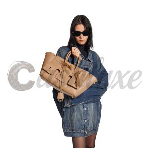 Alternative view of Balenciaga Women’s Bel Air Carry All Bag Small in Latte 812545