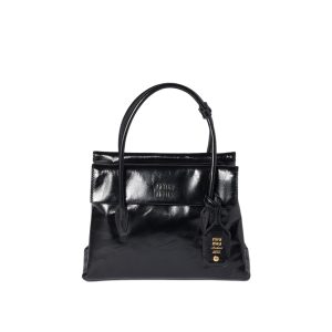 MiuMiu Solitaire shiny leather bag 5BA302