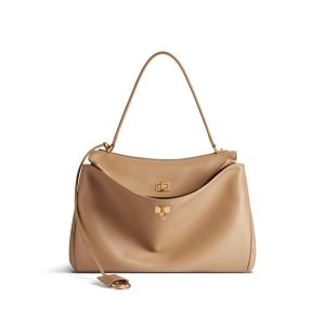Balenciaga Women’s Rodeo Handbag Medium in Latte 789772