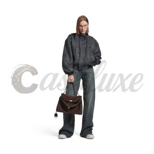 Alternative view of Balenciaga Women’s Rodeo Handbag Medium in Light Espresso 789772