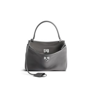 Balenciaga Women’s Rodeo Handbag Mini in Grey 795456