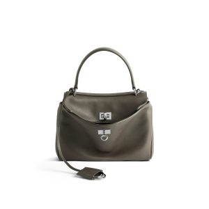 Balenciaga Women’s Rodeo Handbag Mini in Khaki 795456