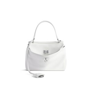 Balenciaga Women’s Rodeo Handbag Mini in Optic White 795456