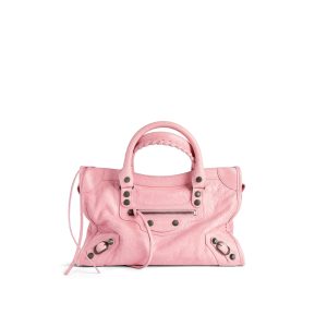 Balenciaga Women’s Le City Bag Small in Vintage Pink 811442